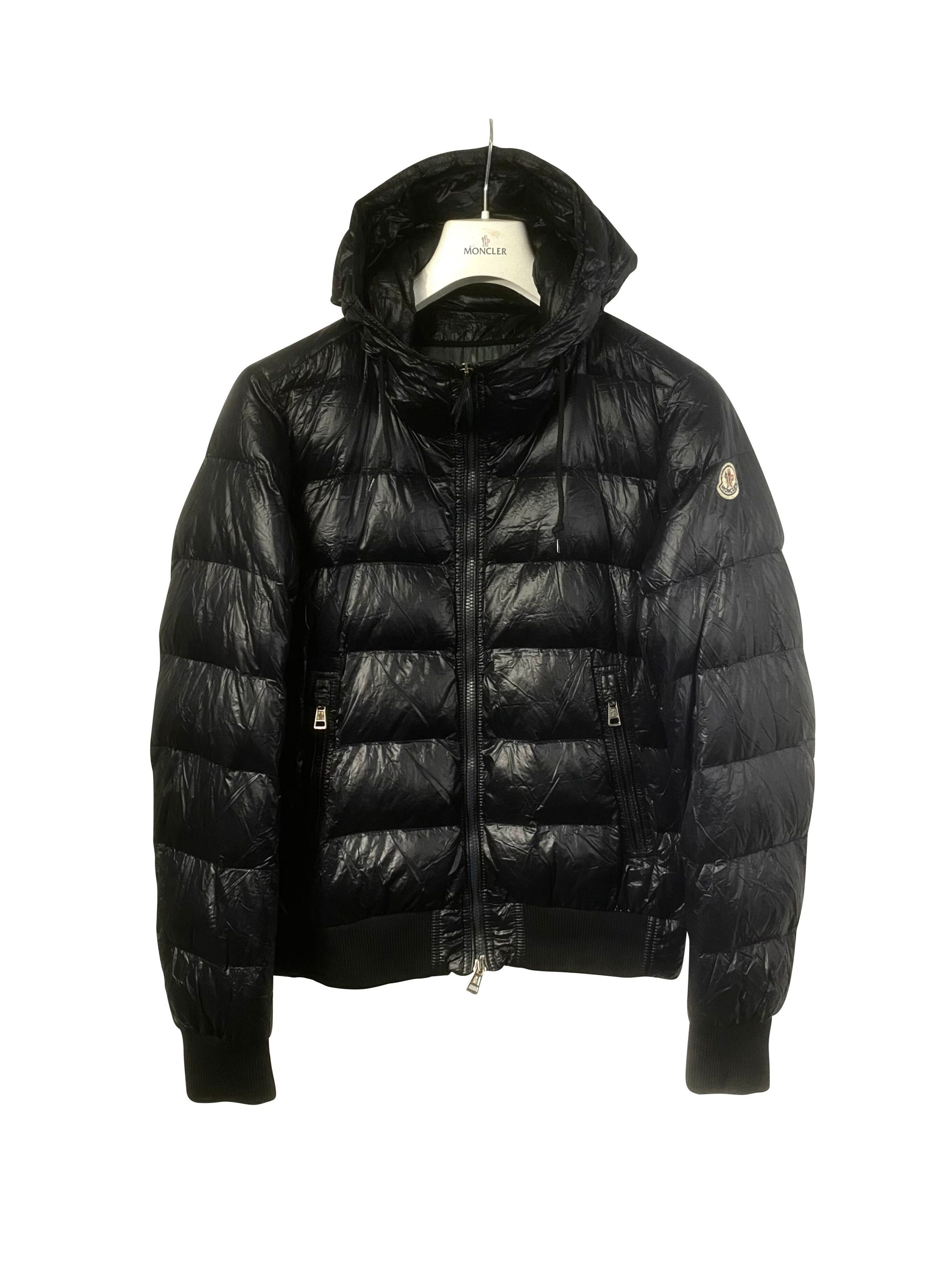 Moncler 'Marque' Style Jacket - Size 2 - Colour: Black – HB 